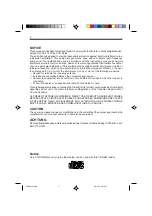 Preview for 3 page of NEC CDR-3001A User Manual