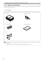 Предварительный просмотр 14 страницы NEC Cinema NP-NC1503L User Manual