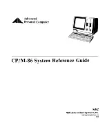 Preview for 1 page of NEC CP/M-86 System Reference Manual