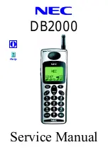 NEC DB2000 Service Manual preview