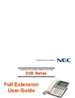 Предварительный просмотр 1 страницы NEC DDXXEE SSeerriieess User Manual