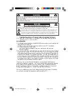 Предварительный просмотр 3 страницы NEC DiamondtronUWG RDF225WG User Manual