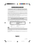 Предварительный просмотр 33 страницы NEC DiamondtronUWG RDF225WG User Manual