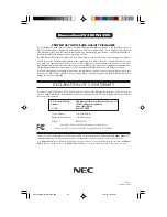 Предварительный просмотр 34 страницы NEC DiamondtronUWG RDF225WG User Manual