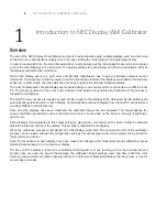 Предварительный просмотр 8 страницы NEC Display Wall Calibrator 1.0.00 User Manual