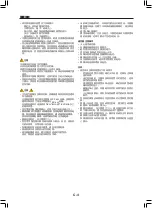 Preview for 62 page of NEC DLP CINEMA NC1600C Important Information Manual