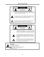 Preview for 5 page of NEC DLP CINEMA NC1600C Service Manual