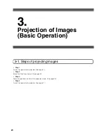 Preview for 20 page of NEC DLP CINEMA NC1600C User Manual