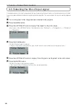 Preview for 36 page of NEC DLP Cinema NC2043ML User Manual