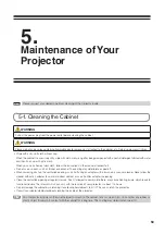 Preview for 59 page of NEC DLP Cinema NC2043ML User Manual