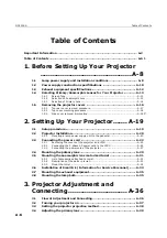 Preview for 9 page of NEC DLP CINEMA NC2500S Installation Manual