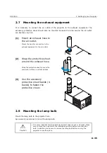 Preview for 38 page of NEC DLP CINEMA NC2500S Installation Manual