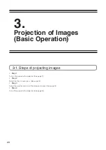 Preview for 20 page of NEC DLP Cinema NC3200S User Manual