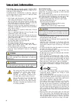 Предварительный просмотр 2 страницы NEC DLP Cinema NP-NC1402L User Manual