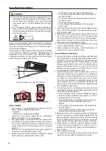 Предварительный просмотр 4 страницы NEC DLP Cinema NP-NC1402L User Manual