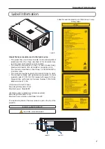 Предварительный просмотр 7 страницы NEC DLP Cinema NP-NC1402L User Manual