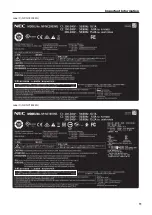 Предварительный просмотр 11 страницы NEC DLP Cinema NP- NC2403ML User Manual