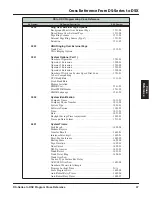 Предварительный просмотр 3 страницы NEC DS TO DSX - CROSS Reference