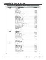 Предварительный просмотр 4 страницы NEC DS TO DSX - CROSS Reference
