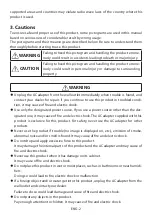 Предварительный просмотр 12 страницы NEC DS1-MP10RX series Important Information Manual