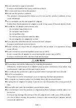 Preview for 13 page of NEC DS1-MP10RX series Important Information Manual