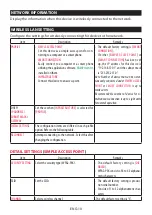 Preview for 20 page of NEC DS1-MP10RX2 Important Information Manual