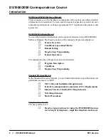 Preview for 4 page of NEC DS1000 Correspondence Course Workbook