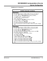 Preview for 21 page of NEC DS1000 Correspondence Course Workbook