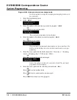 Preview for 142 page of NEC DS1000 Correspondence Course Workbook