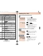 Preview for 4 page of NEC DS1000 Quick Reference Manual