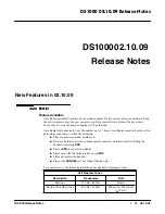 Preview for 9 page of NEC DS1000 Release Notes