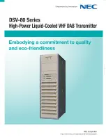 NEC DSV-8- Series Brochure & Specs preview