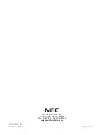 Предварительный просмотр 48 страницы NEC DSX-34 Component Manual