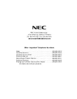 Preview for 31 page of NEC DSX Quick Reference