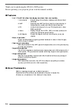 Preview for 7 page of NEC DT100 - MultiSync XGA LCD Projector User Manual