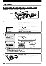 Preview for 31 page of NEC DT100 - MultiSync XGA LCD Projector User Manual