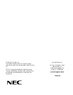 Preview for 10 page of NEC Dterm Analog Cordless User Manual