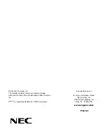 Preview for 12 page of NEC Dterm Cordless II User Manual