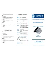 NEC Dterm I Series Quick User Manual предпросмотр