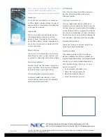 Preview for 4 page of NEC Dterm Series i Brochure