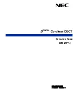 NEC DTL-RPT-1 - REPEATER GUIDE Manual предпросмотр