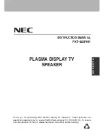 Предварительный просмотр 1 страницы NEC DTS - 42 User Manual