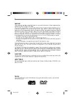 Preview for 3 page of NEC DV-5500A User Manual