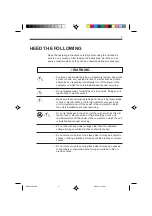 Preview for 4 page of NEC DV-5500A User Manual