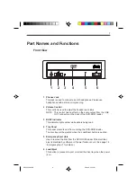 Preview for 8 page of NEC DV-5500A User Manual