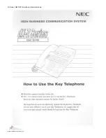 NEC dX-Z Series User Manual предпросмотр