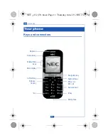 Предварительный просмотр 15 страницы NEC e132 Manual