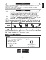 Предварительный просмотр 3 страницы NEC E222W - MultiSync - 22" LCD Monitor User Manual