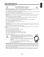 Preview for 5 page of NEC E222W - MultiSync - 22" LCD Monitor User Manual