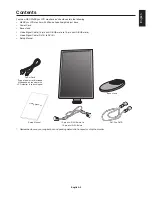 Предварительный просмотр 7 страницы NEC E222W - MultiSync - 22" LCD Monitor User Manual